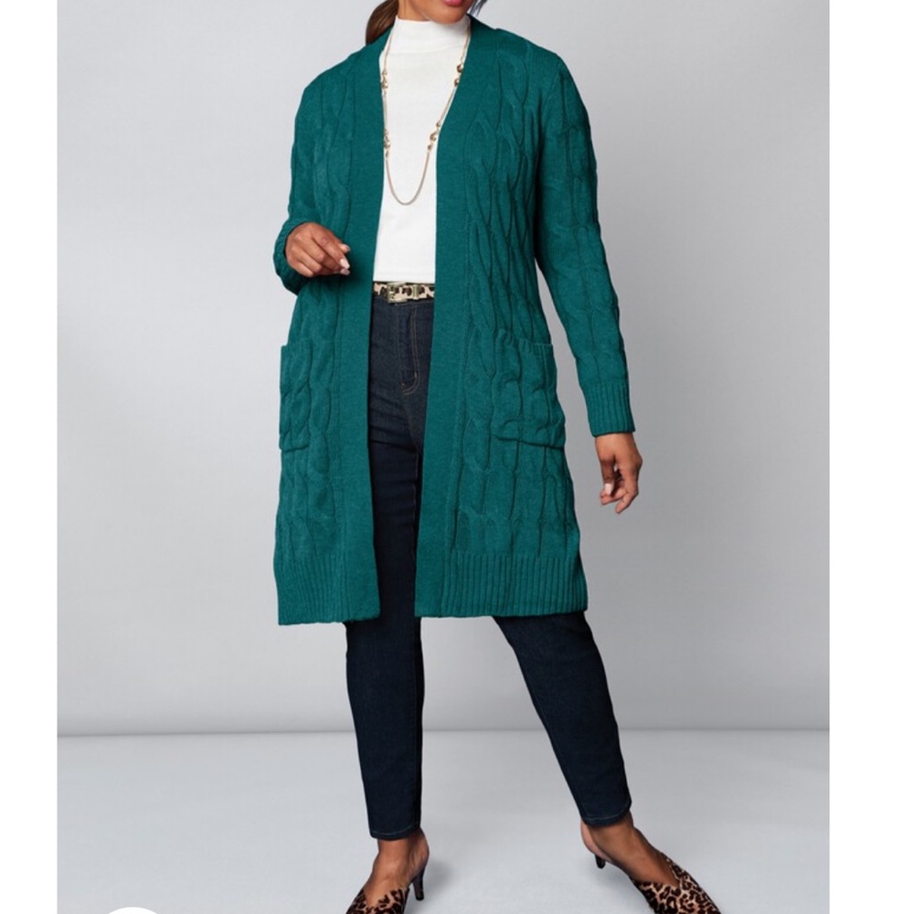 Cable Duster Cardigan - Picture 4 of 6